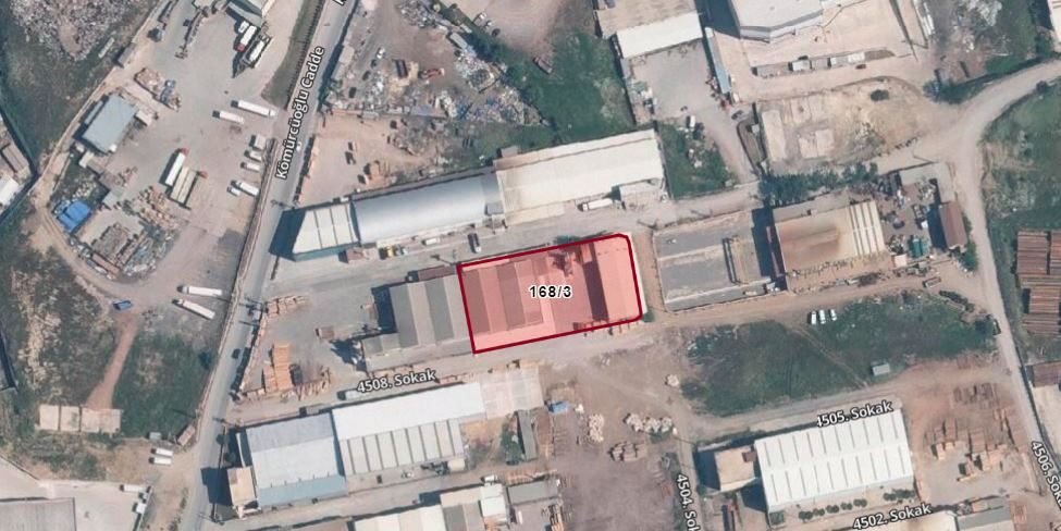 JETİZ DEN ÜRETİME UYGUN FABRİKA VEYA DEPO 1000 M2 KAPALI ALAN